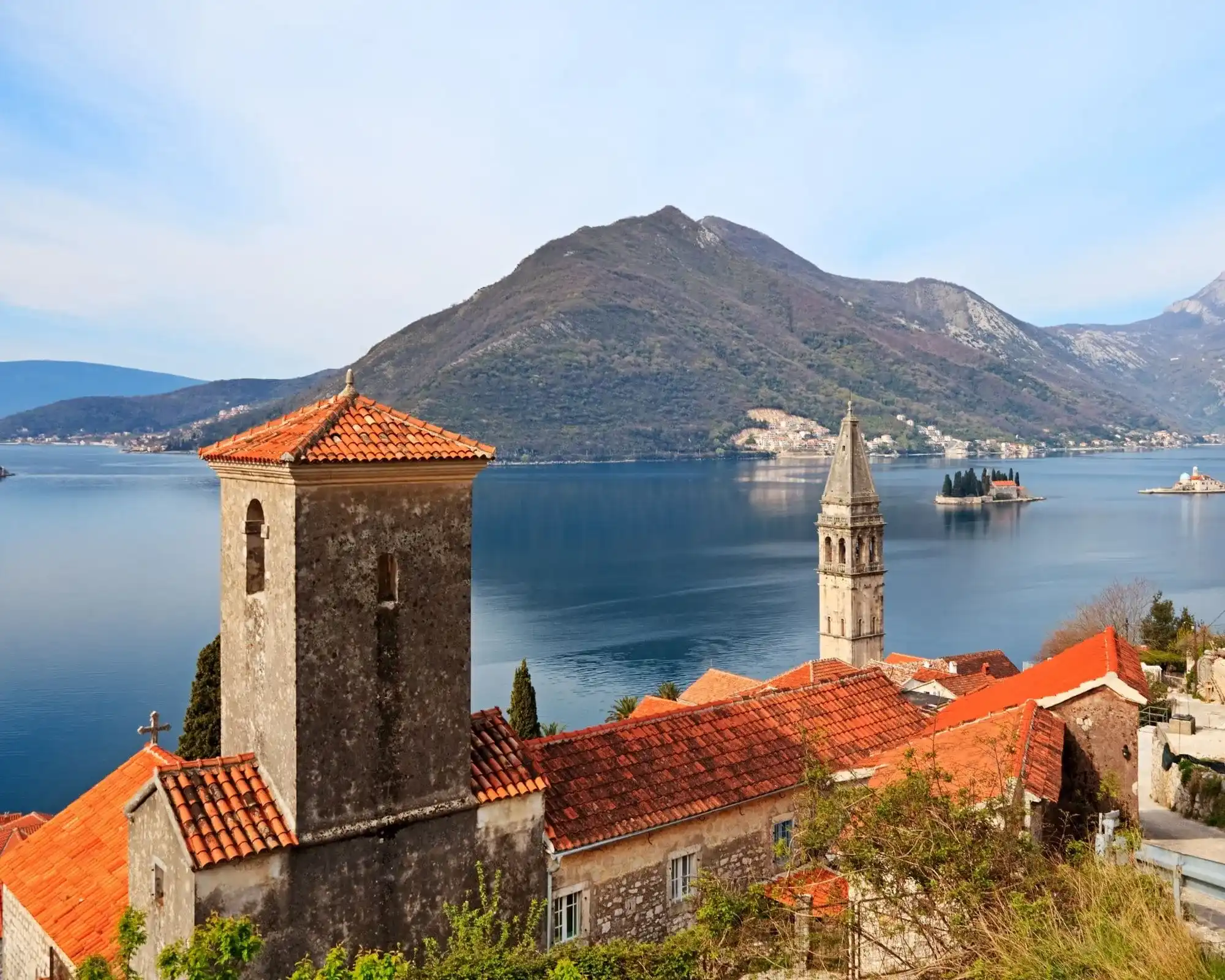 Bay of Kotor view from Perast