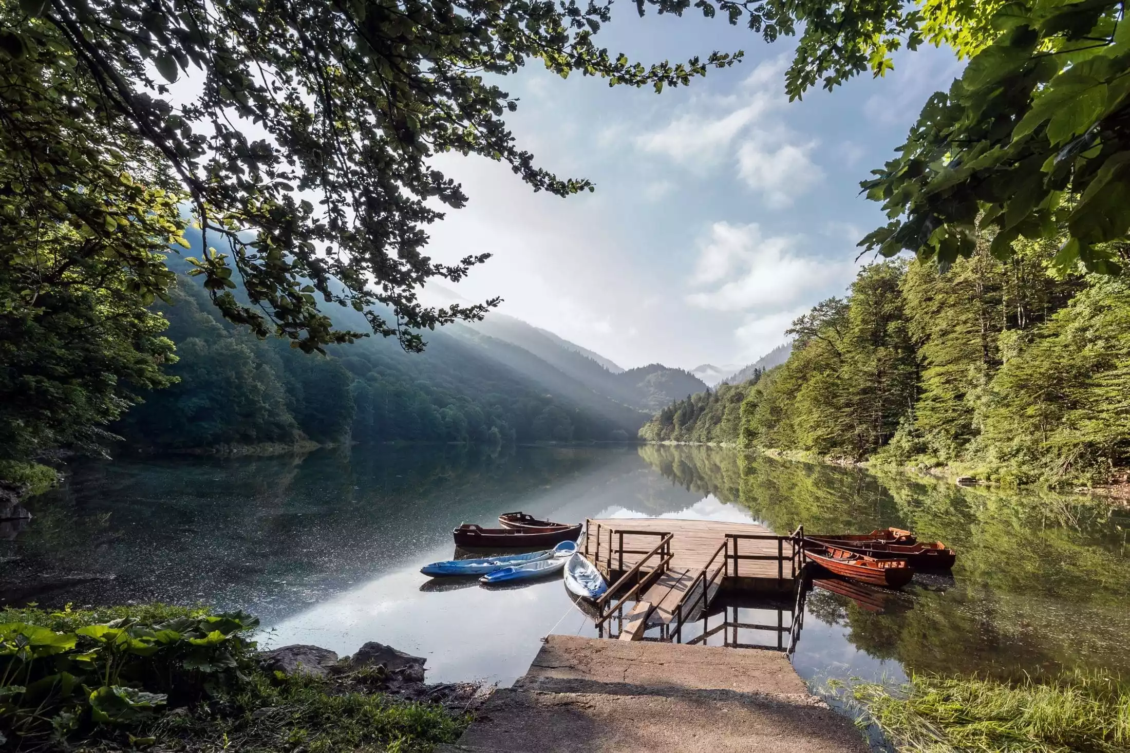 Biograd Lake in National Park Biogradska Gora