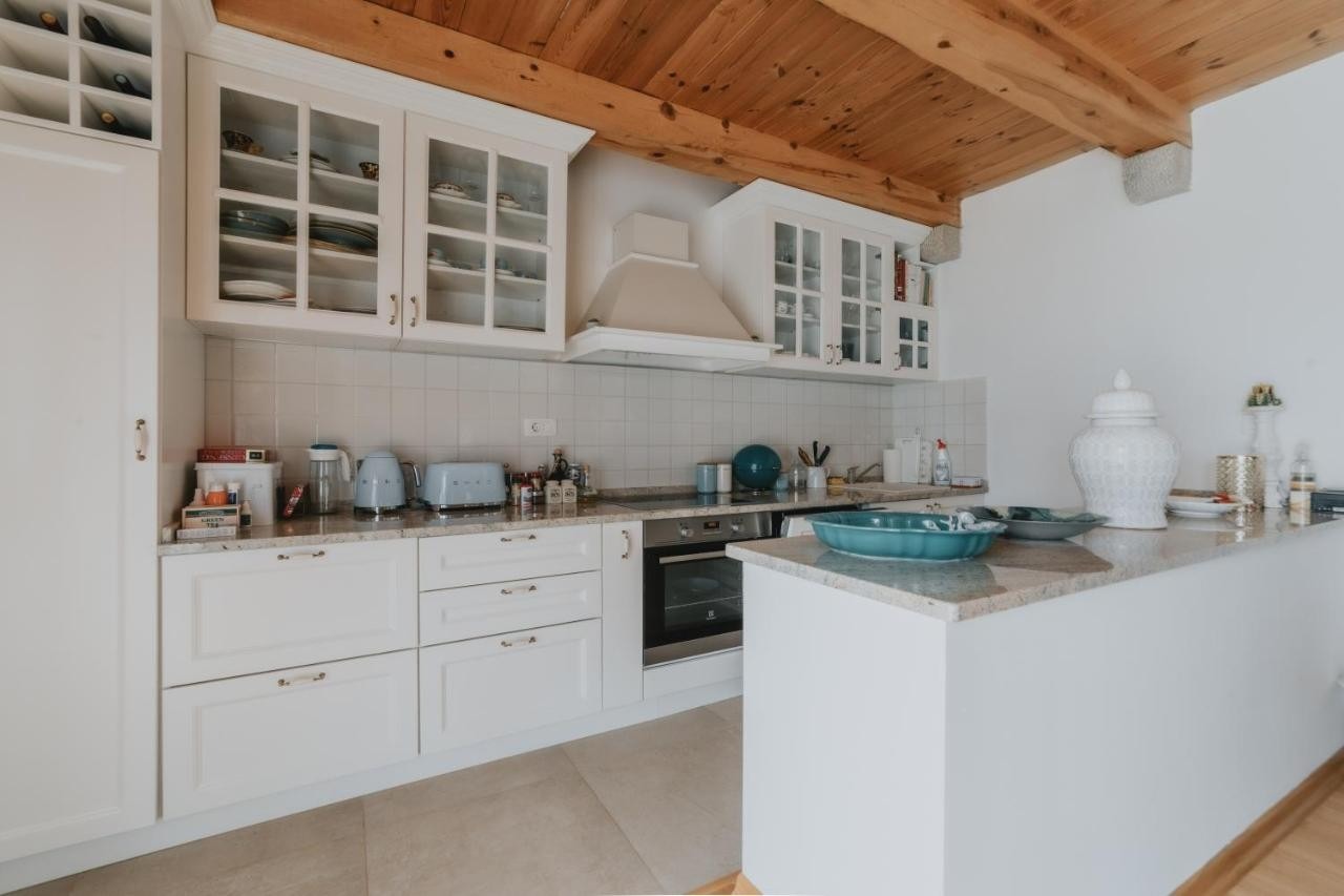 Fully equipped kitchen inside a montenegro villa rental