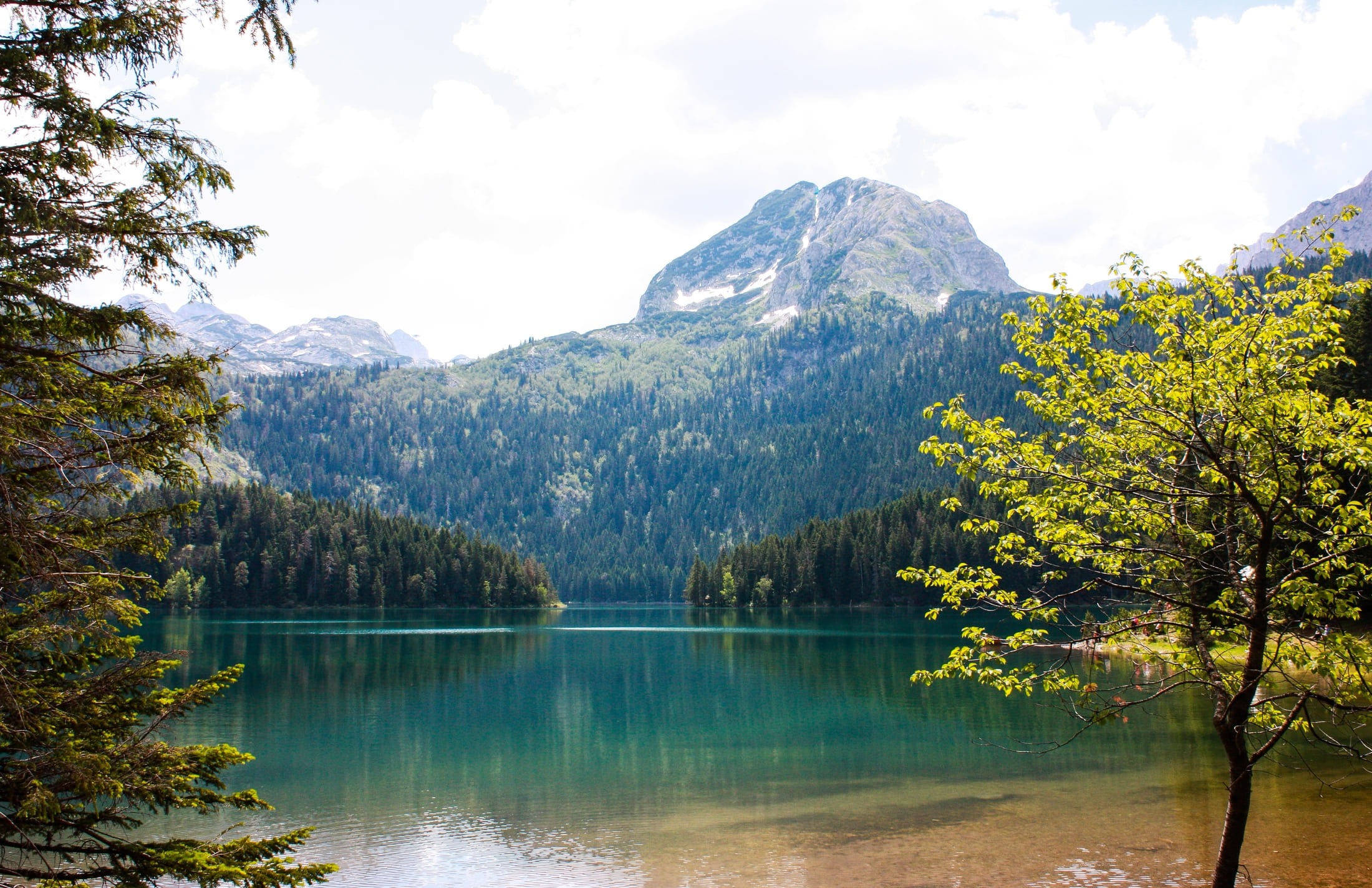 A photo of Black Lake in Durmitor