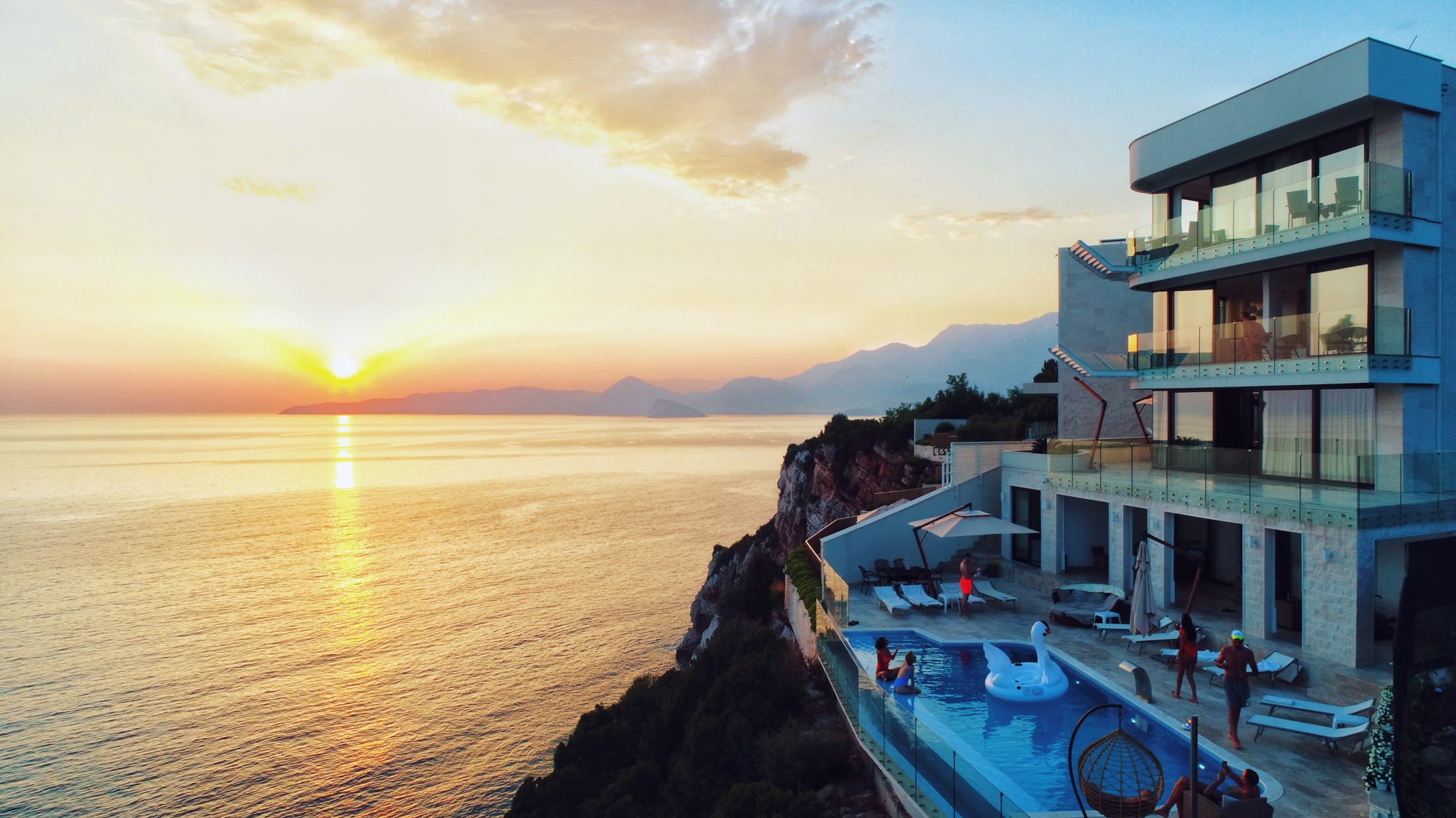 Seafront apartment Budva