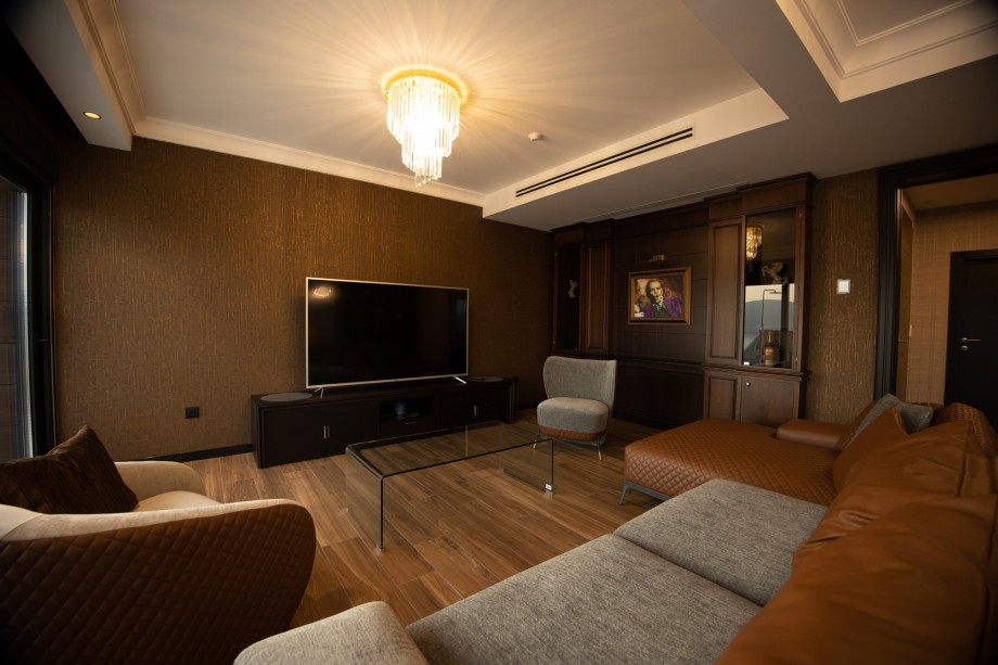 Luxury living room in villa Joy