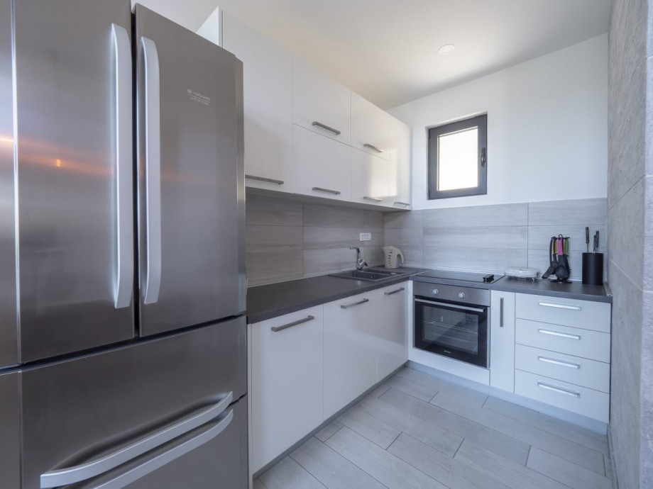 Kitchen inside private villa