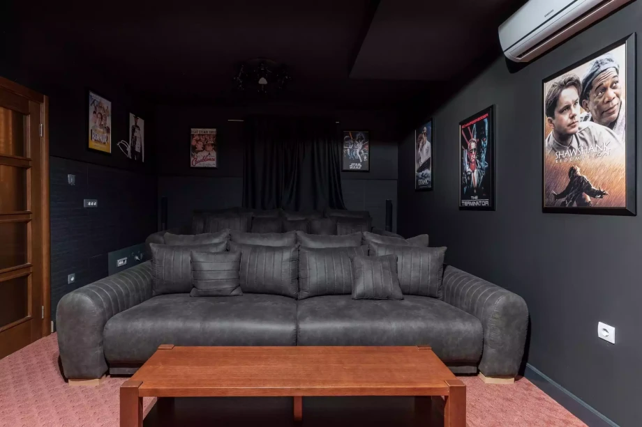 Luxury villa cinema