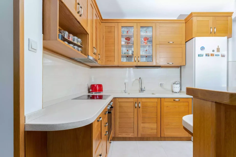 Fully equipped kitchen in private villa