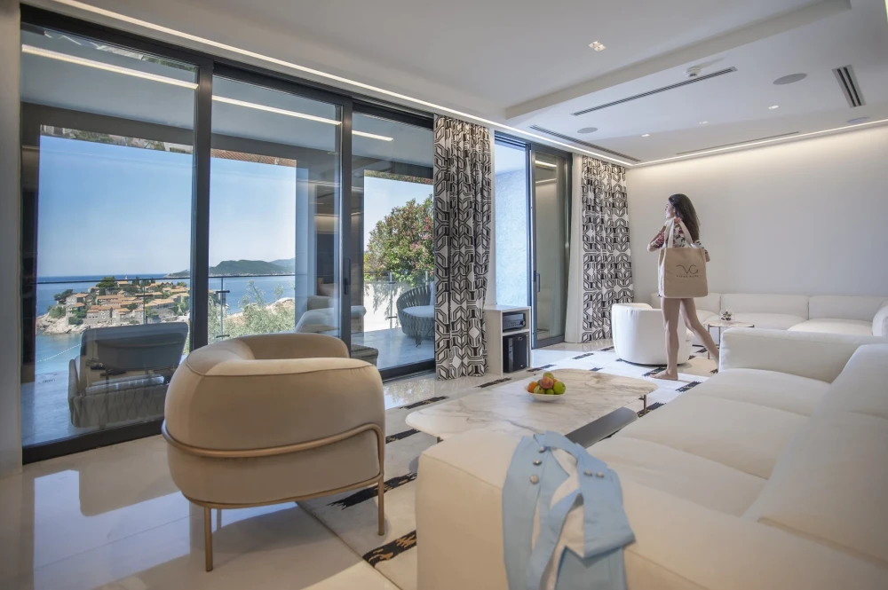 A picture of Luxury Villa Anagastum Suite Bella - with breathtaking sights of Budva Riviera
