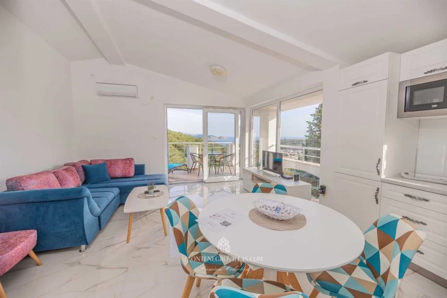 Cosy Living room with balcony access, Adriatic Pearl Vesna