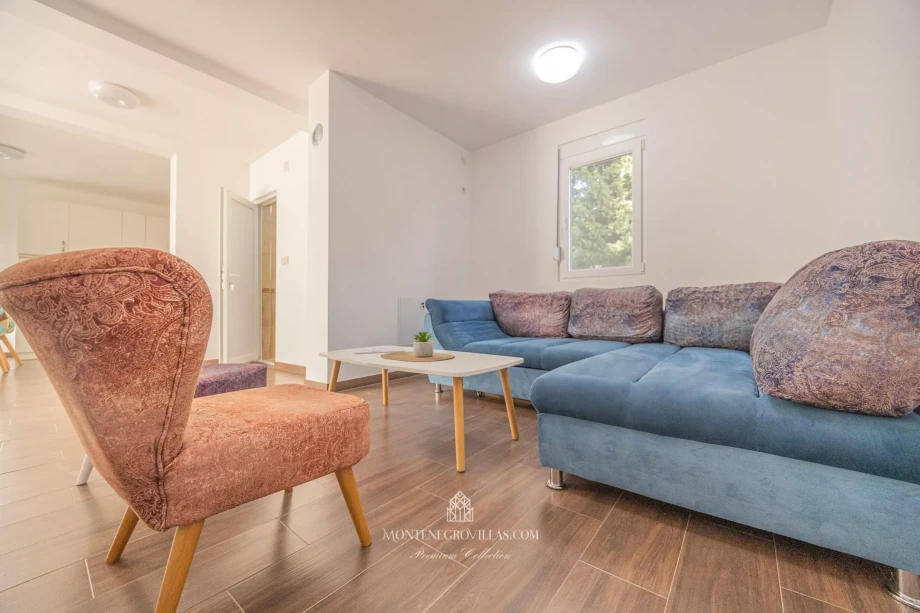 Relaxing living room in a Bar villa