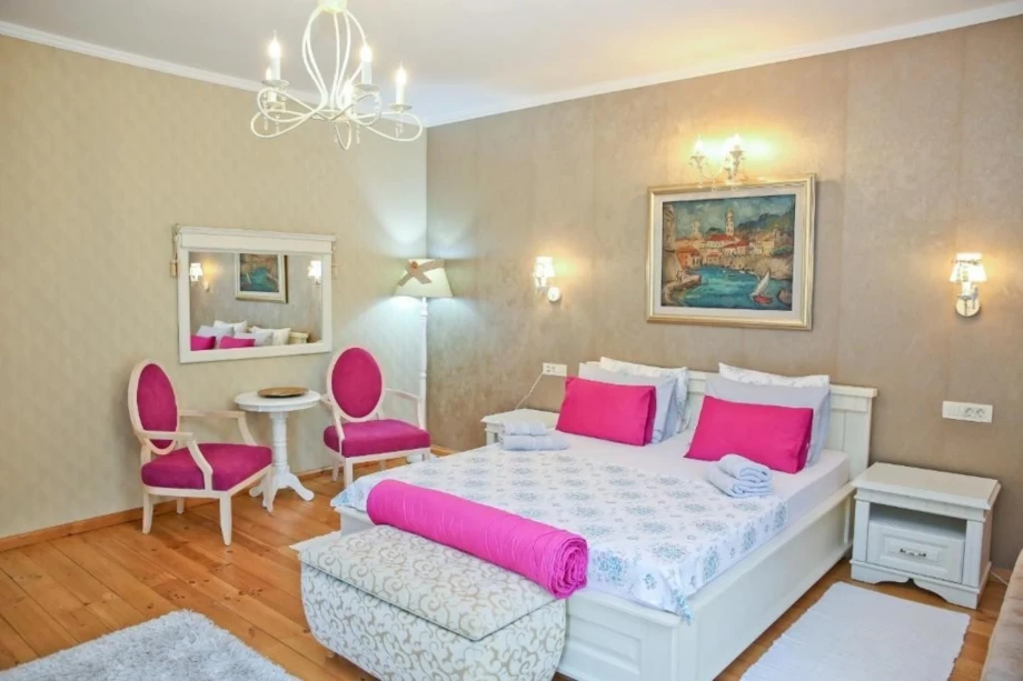 Comfortable bedroom villa