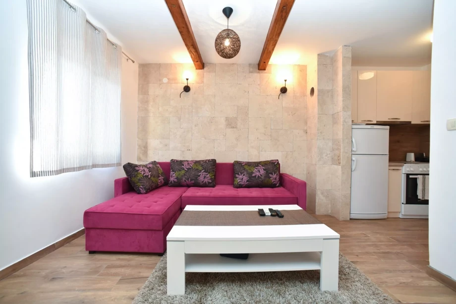 Living room villa in Budva