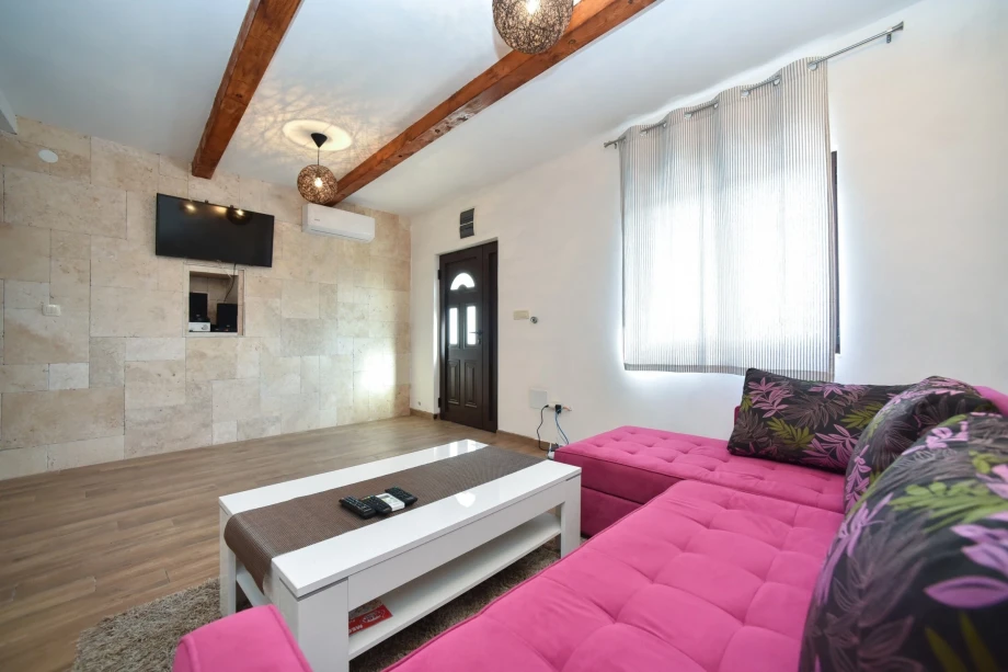 Spacious living room holiday villa