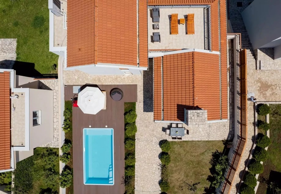 Private villa with pool