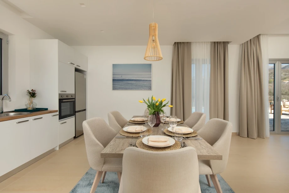 Bright kitchen in  private vvilla
