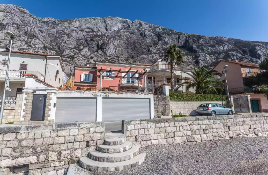 Stone exterior of Montenegro villa