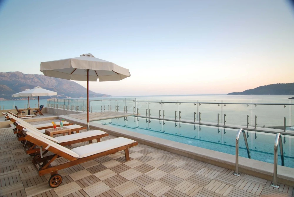 Presidential Suite in Budva with Views of the Sea