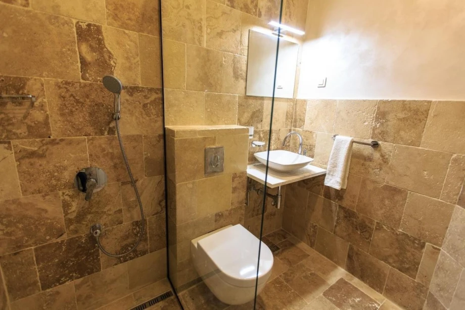 Large bathroom in villa