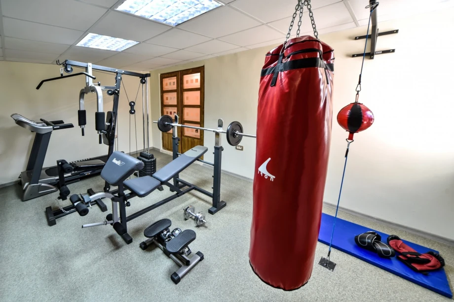 Fully equipped Private gym within a villa in Montenegro
