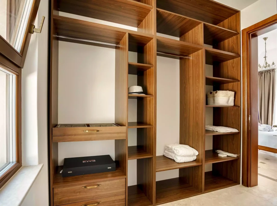 Spacious closet in villa Reef Tree in Budva