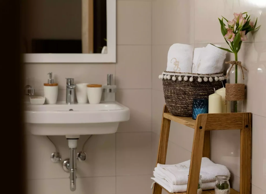 Bathroom of Montenegro Villa Piuma Blue