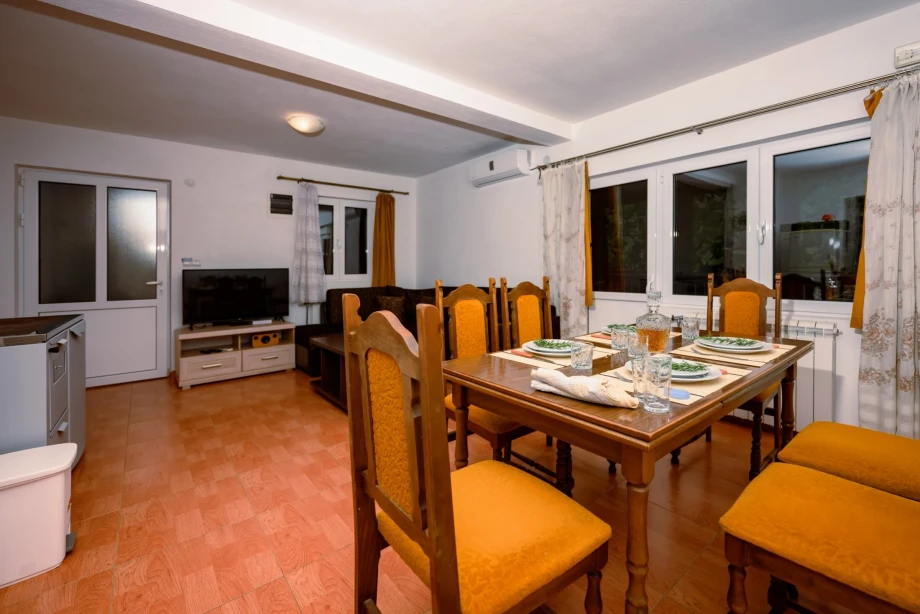 Spacious room of a villa for rent in Montenegro