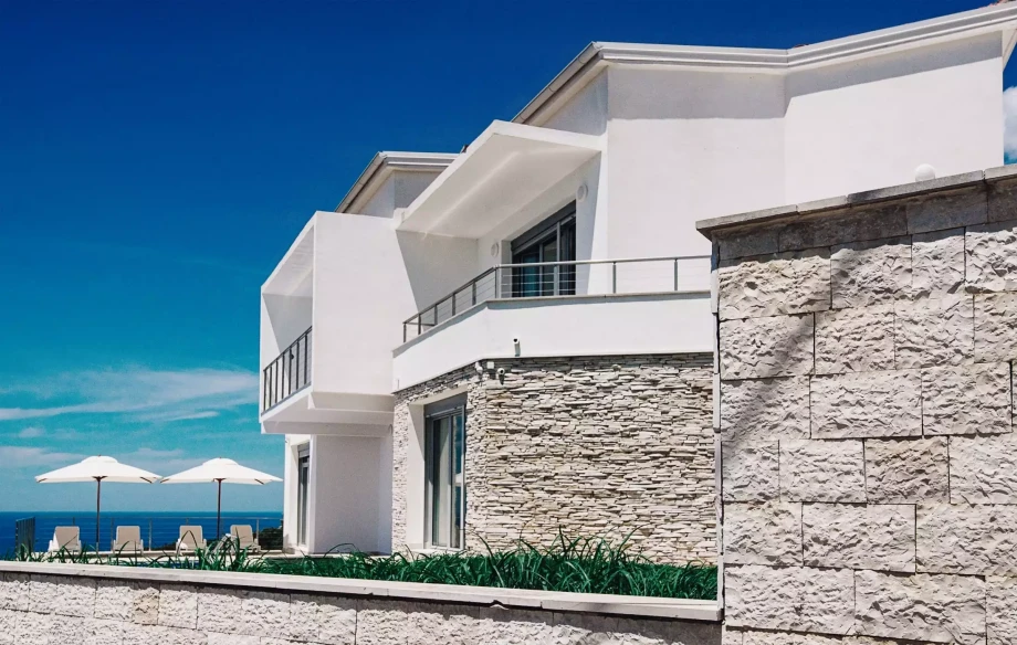 Exterior look of the fantastic Budva villa Krimovica 1