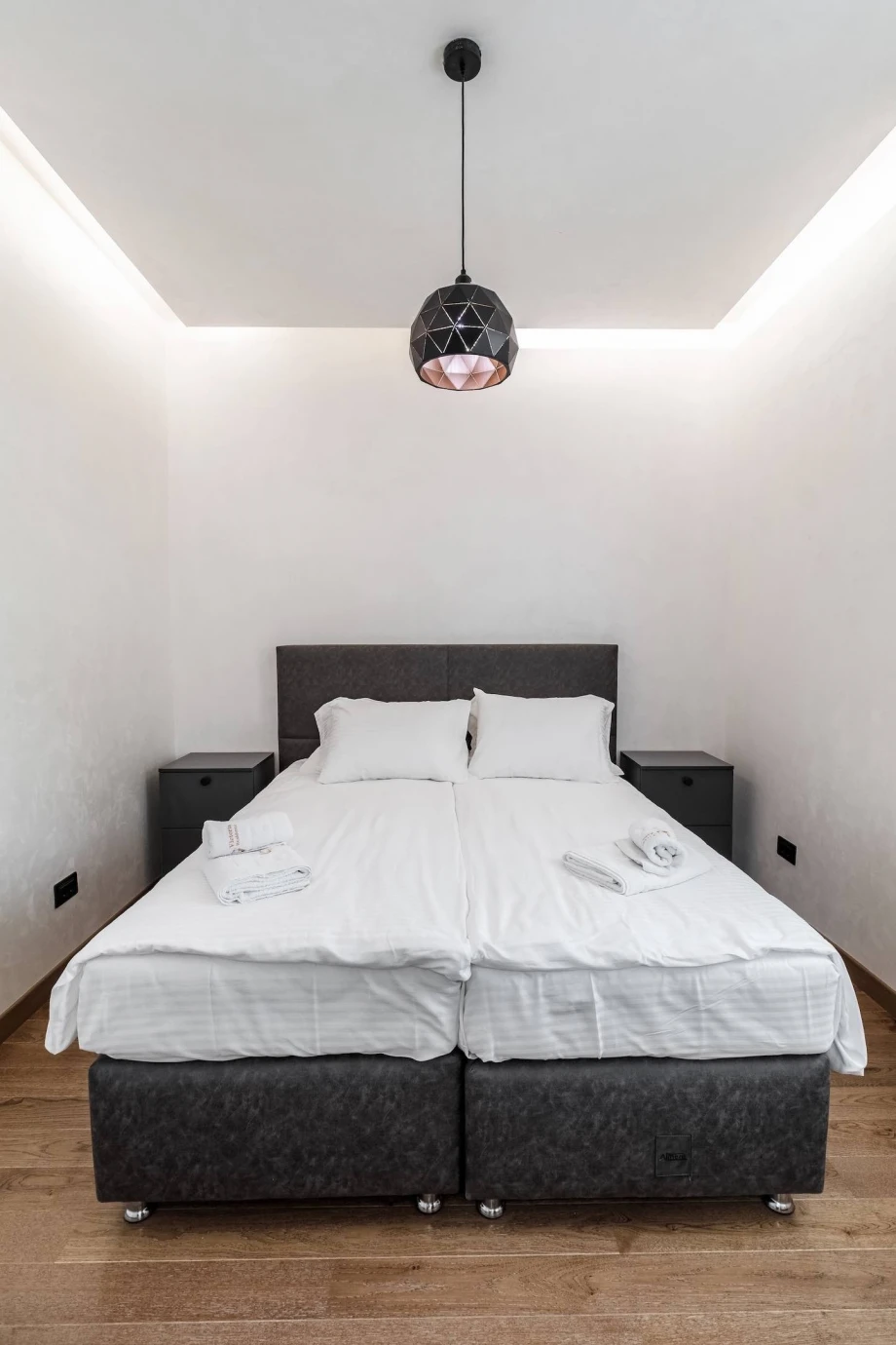 Standard bedroom for two in Victoria Residence Penthouse in Montenegro