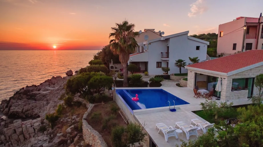 Perfect Sunset View from the Villa Terrace