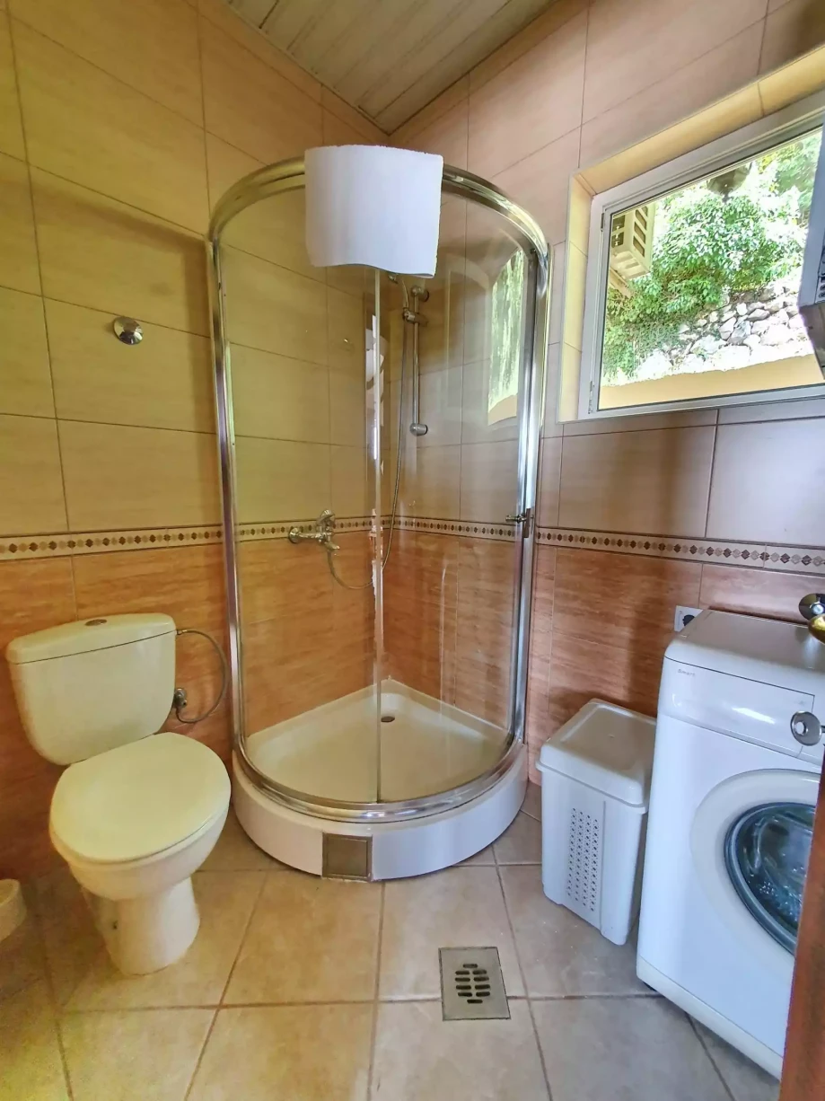 Walk in shower inside a Villa in Montenegro