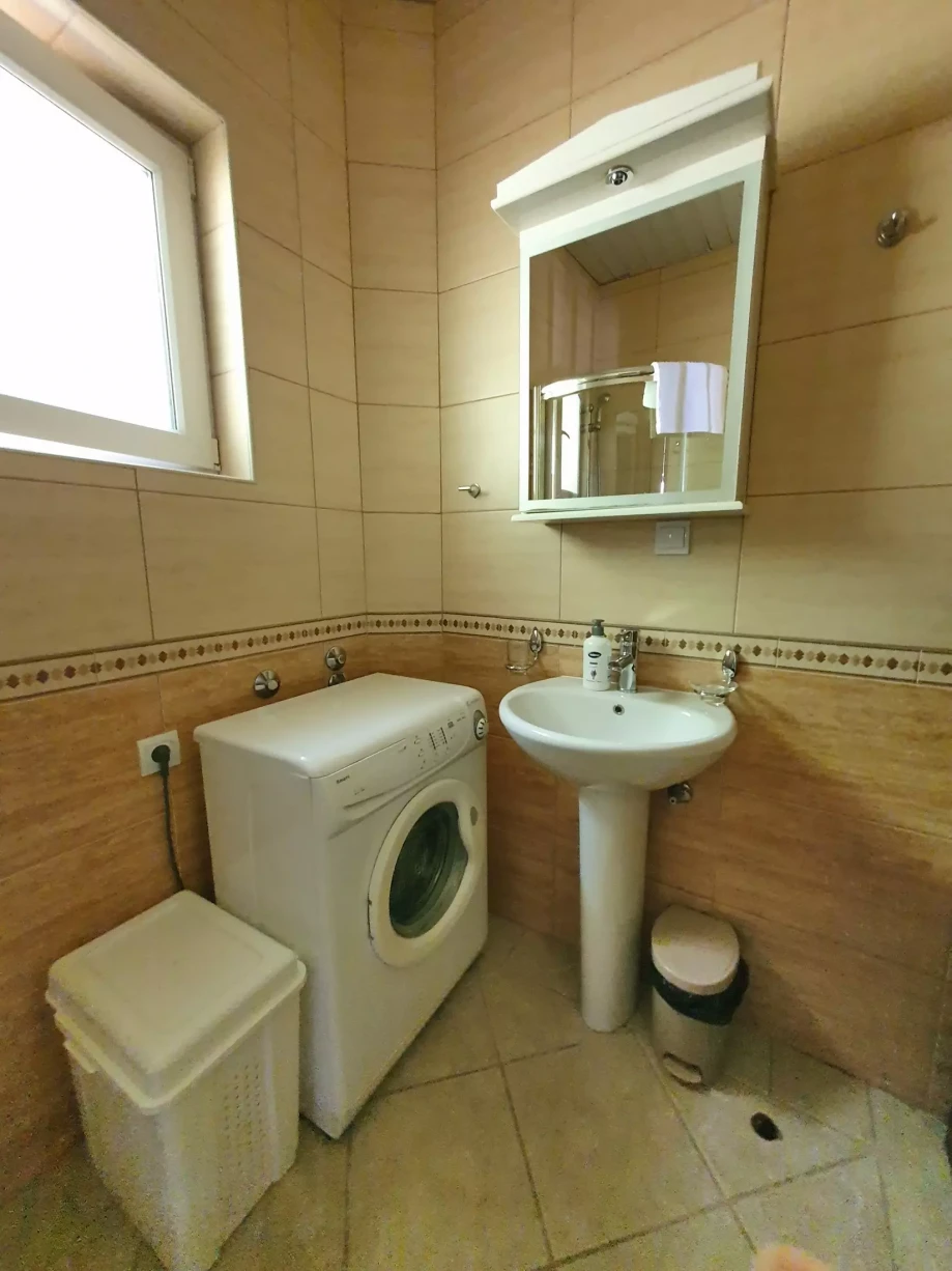 Bathroom inside Villa Hansel in Budva