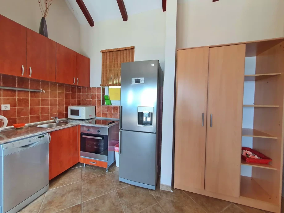 Kitchen and a wardrobe within a luxury Montenegro villa