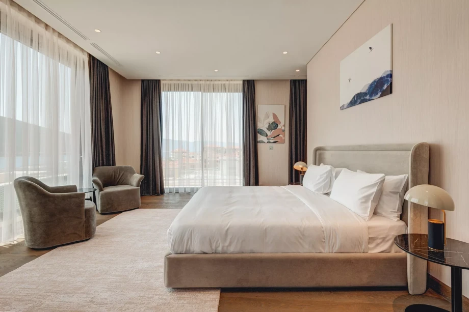 Comodious bedroom in Boka Bay