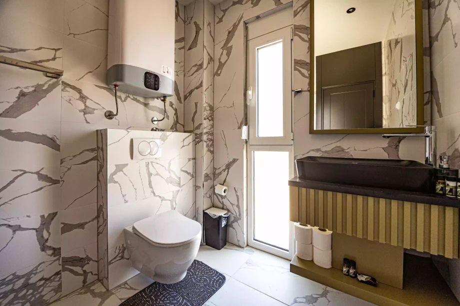 Luxury bathroom in Bar villa