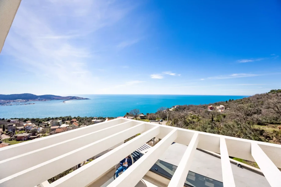 Private villa with great view