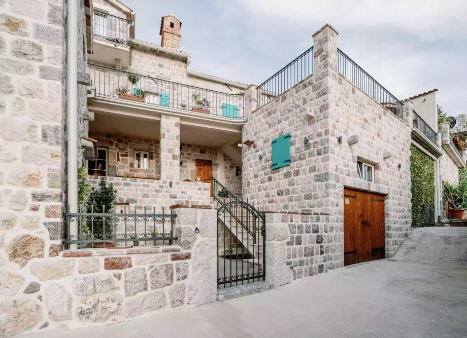 Stone Exterior of Villa