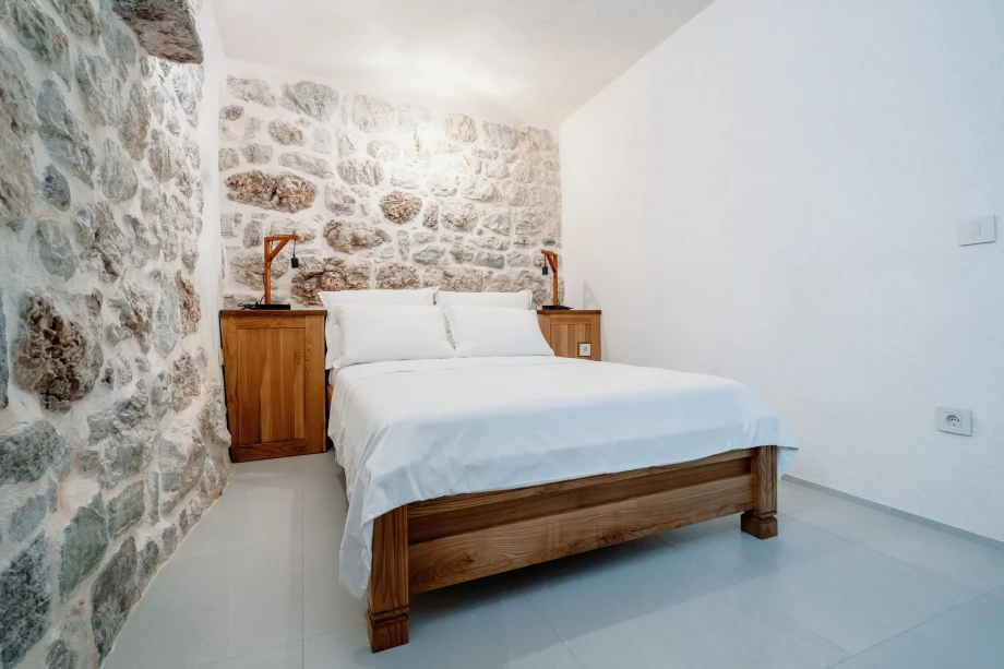 Cozy bedroom in villa