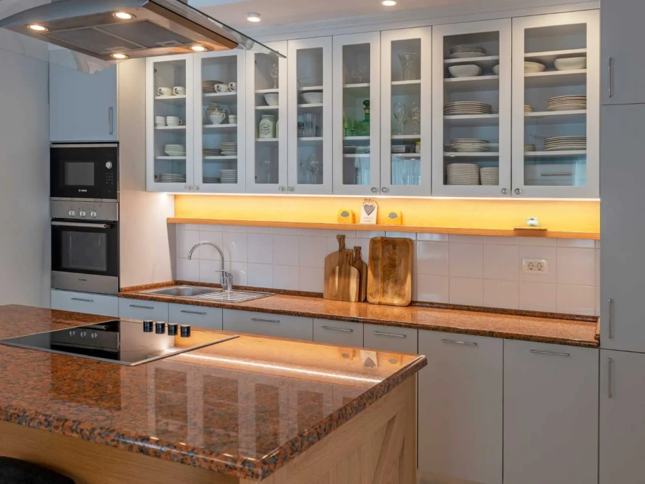 Fully Equipped Kitchen in Villa Helena for Culinary Delights