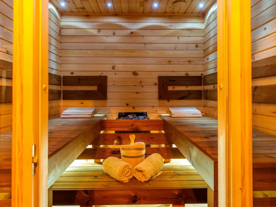Sauna in Villa for Ultimate Relaxation