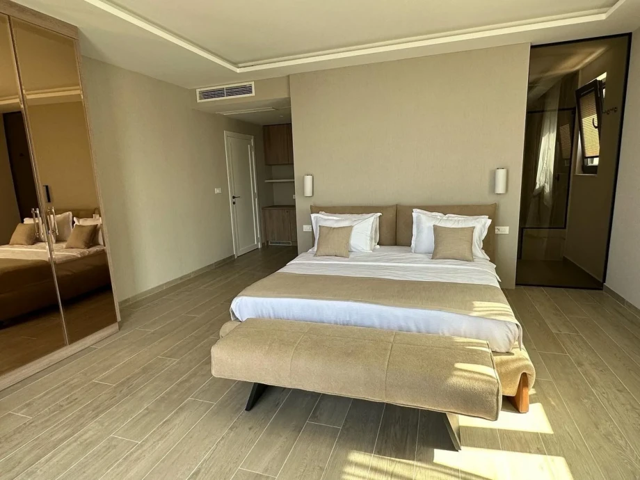 Spacious bedroom for two