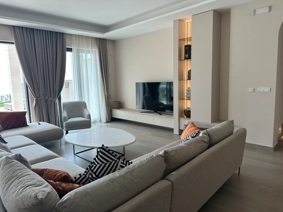 Living room in villa Mila
