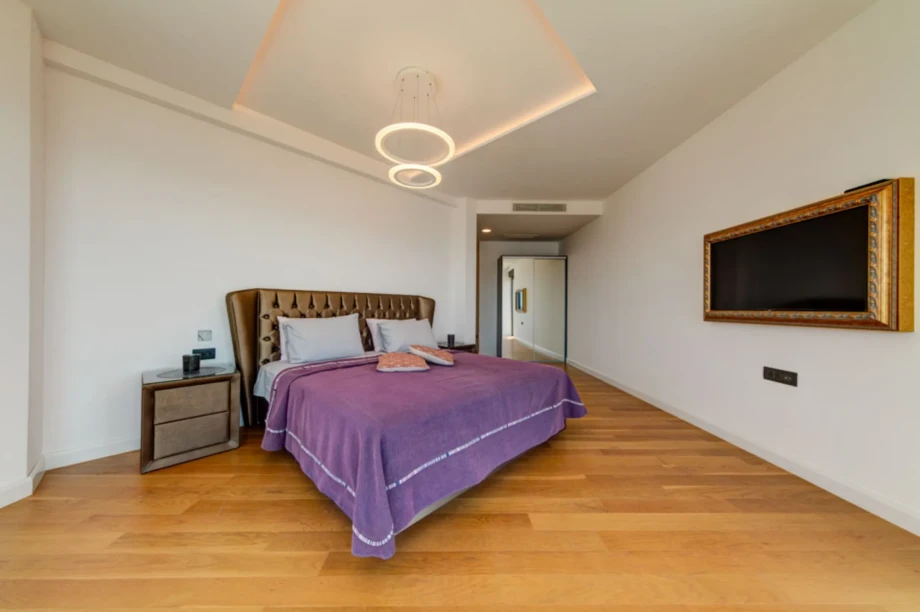 Spacious bedroom in villa