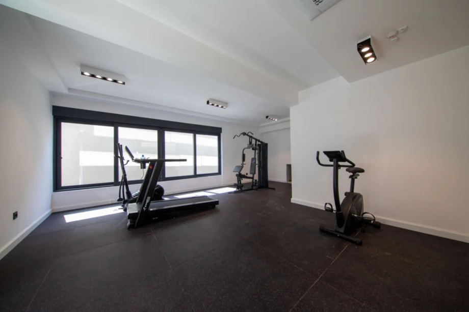 Fully equipped gym