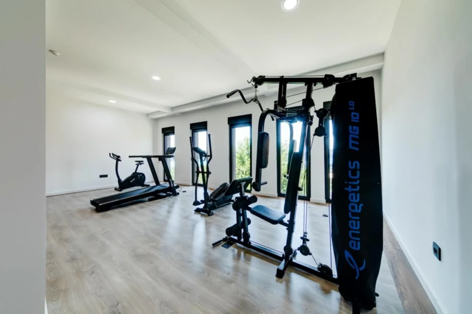 Fully equipped gym