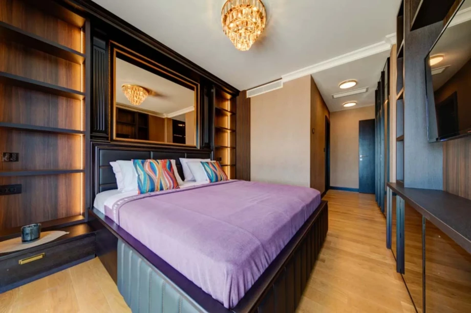 Comfortable bedroom in villa Joy