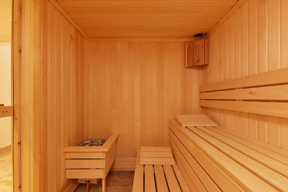 Sauna in villa