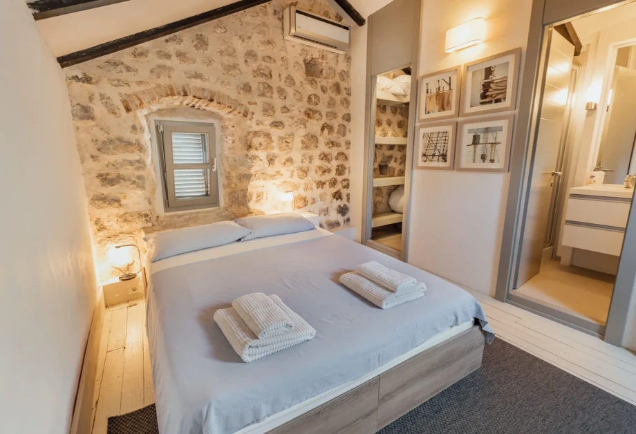 Bedroom with private bathroom