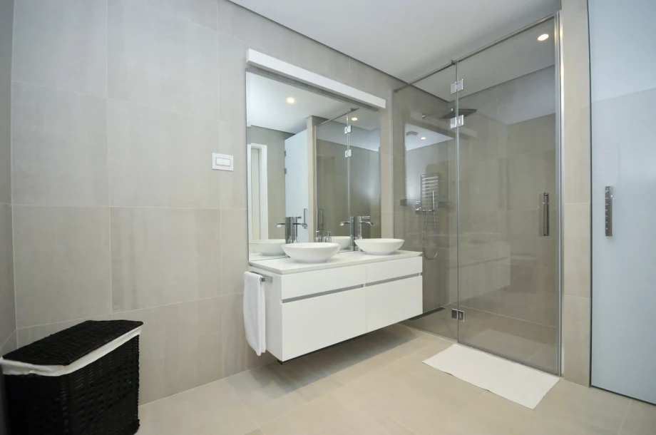 Luxury bathroom in penthouse