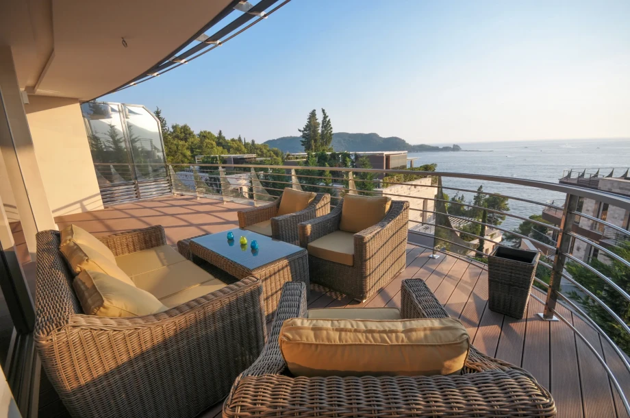 Comfortable outdoor area