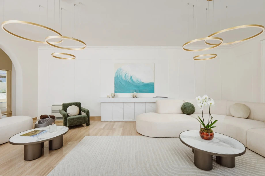 Classy interior in villa Bouganville