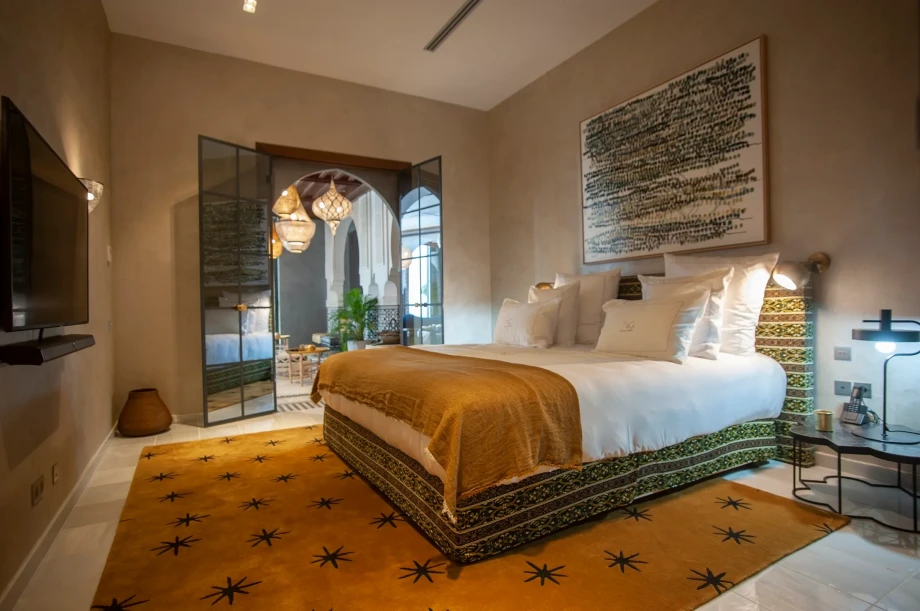 Comfortable bedroom for two