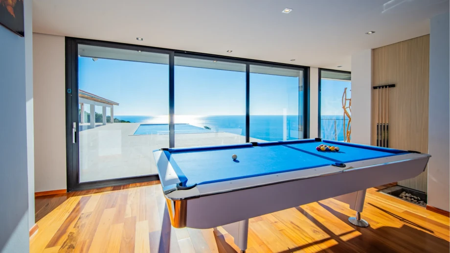 Private villa with stunning sea view